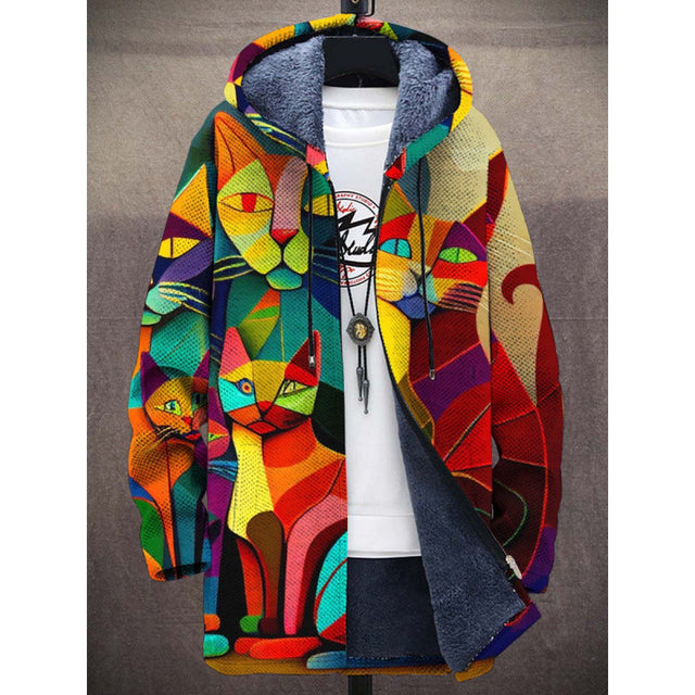 Elandra™ | Cardigan luxueux d'inspiration artistique