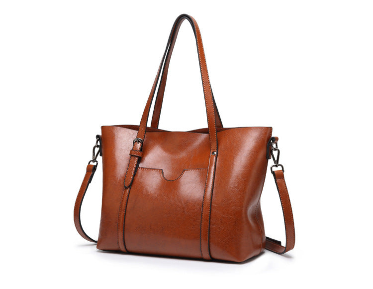 Sophia - Refined Elegance Vegan Leather Tote Bag