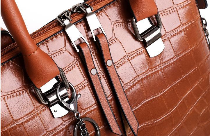 Evelyn - Everyday Elegance 4-Piece Vegan Leather Bag Set