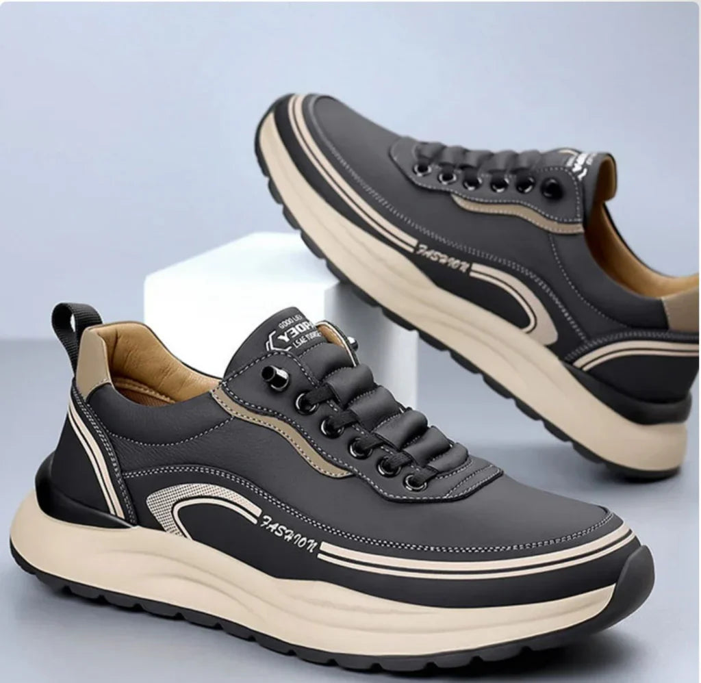 Baskets Homme Décontractées Sans Lacets avec Semelle Antidérapante
