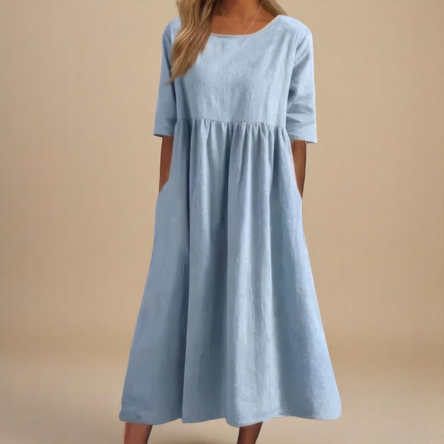 Miranda™ | Classic Mid Sleeve Dress
