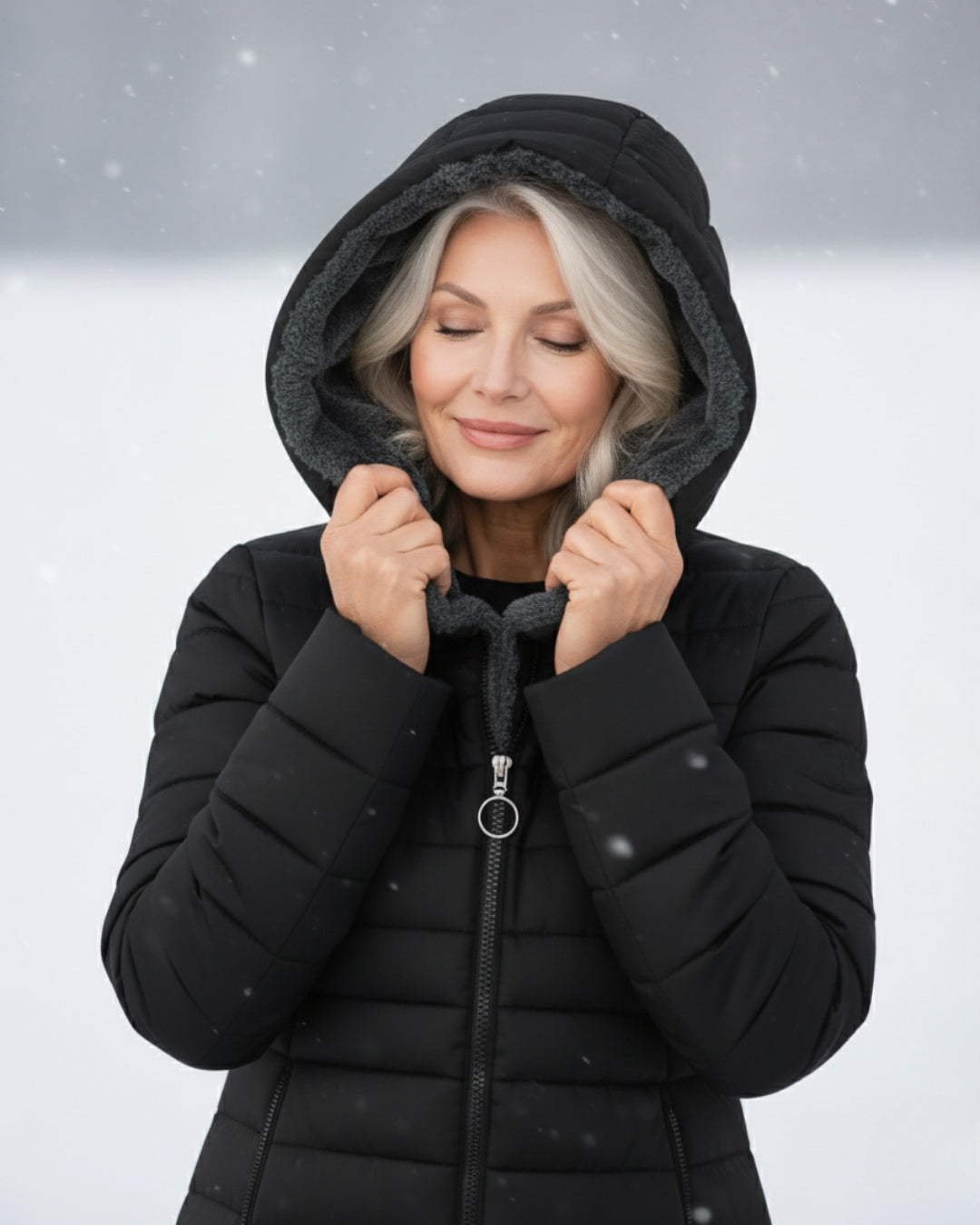 Grace - Warm Fleece Puffer Jacket