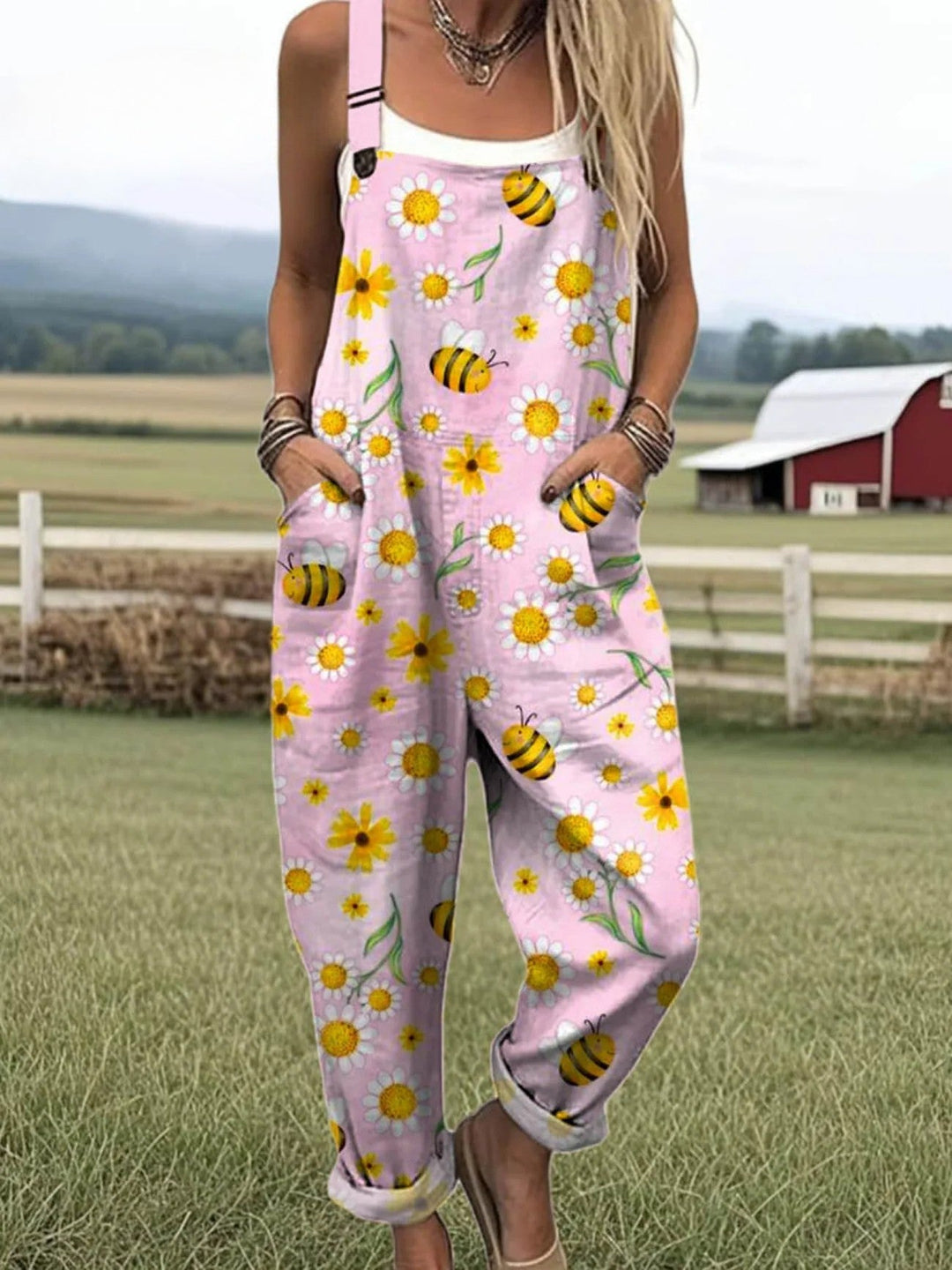 Buzz and Bloom Dungarees