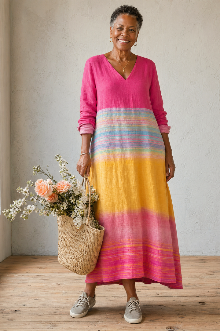 The Tuscany Breeze Midi Dress