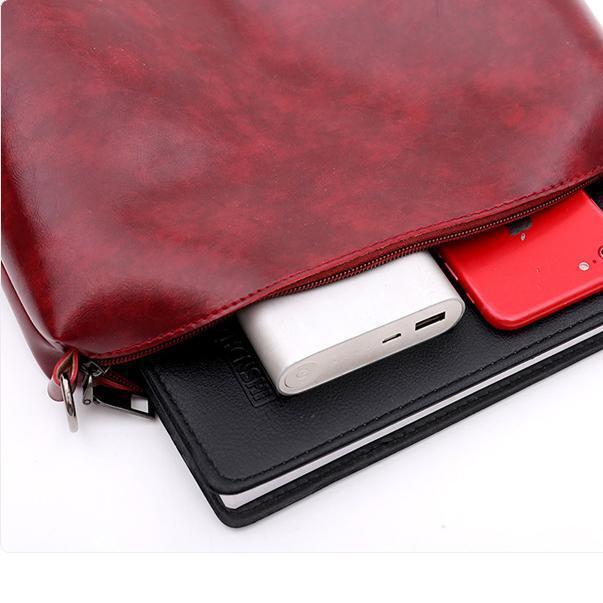 Riley - Vintage Soft 4-Piece Vegan Leather Bag Set