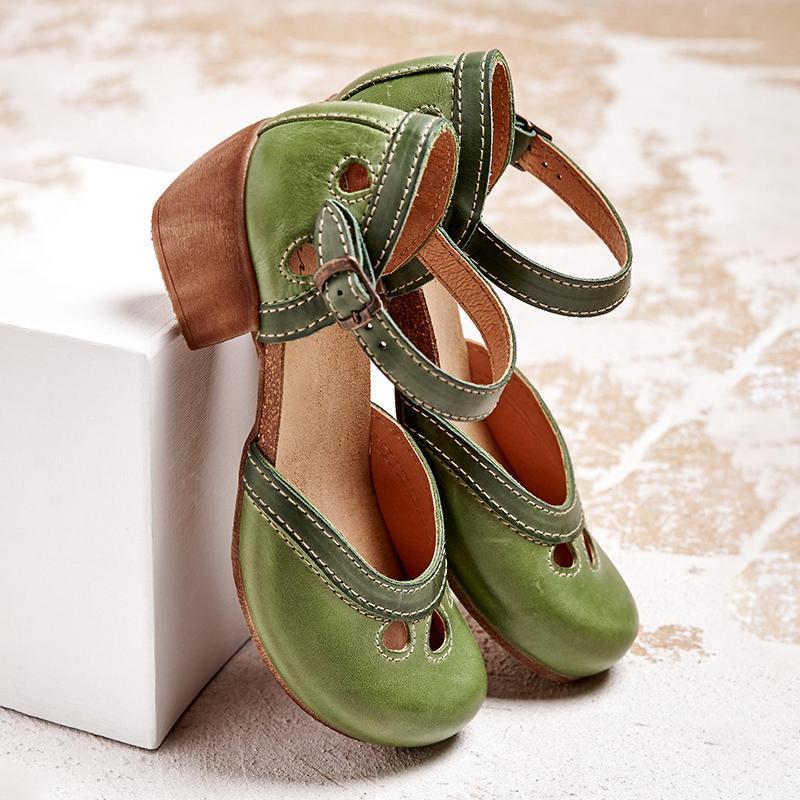 Laisy - Comfort sandals with a low heel