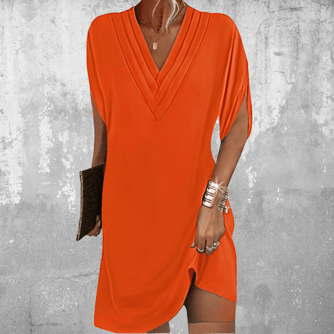 Claire - Elegant Tummy Covering Dress