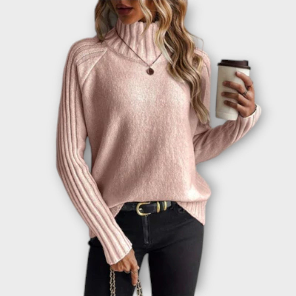 Hannah - Elegant Knitted Jumper