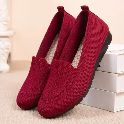 Mocassins rembourrés pour femmes avec semelle stabilisatrice