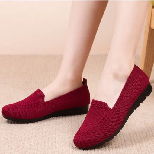 Mocassins rembourrés pour femmes avec semelle stabilisatrice