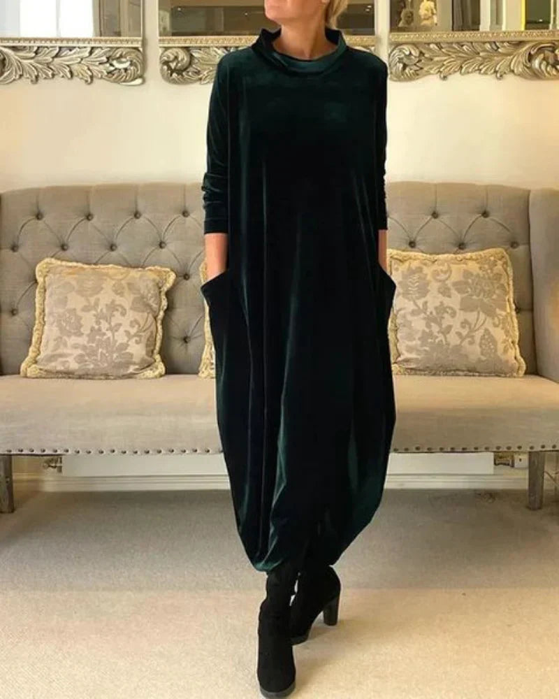 Etta – Elegant Autumn Dress with Pockets