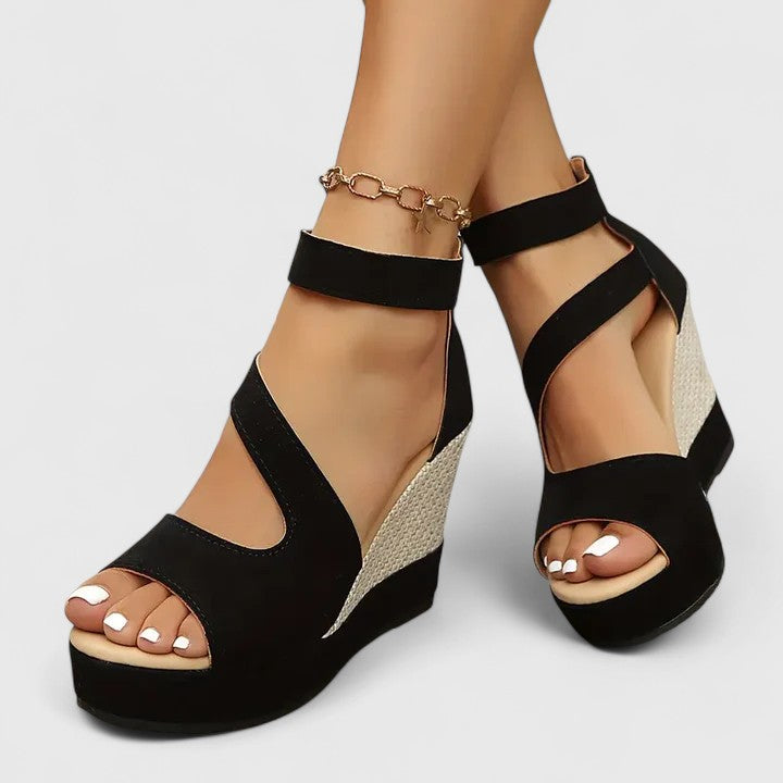 SELViana | COMFORT WEDGE SANDALS