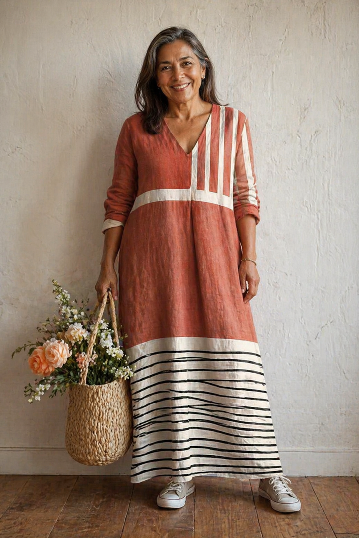 The Tuscany Breeze Midi Dress