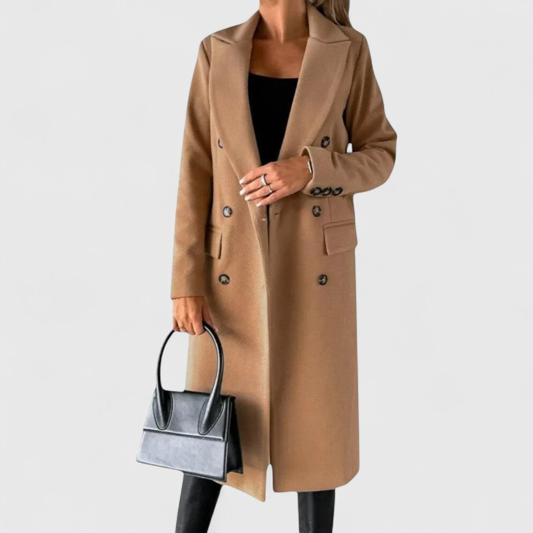 Hazel - Elegant Longline Coat