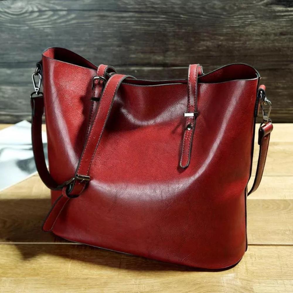 Jane - Timeless Vintage Vegan Leather Handbag
