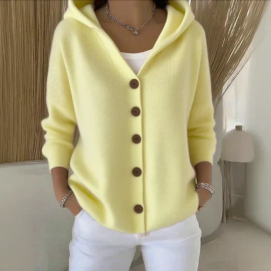 Camille | Gilet tendance à capuche