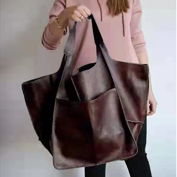 Ruth - Timeless Allure Vegan Leather Tote Bag