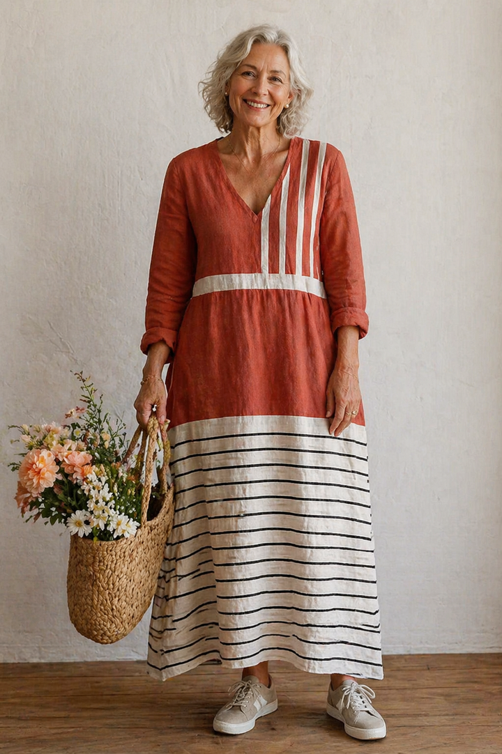 The Tuscany Breeze Midi Dress