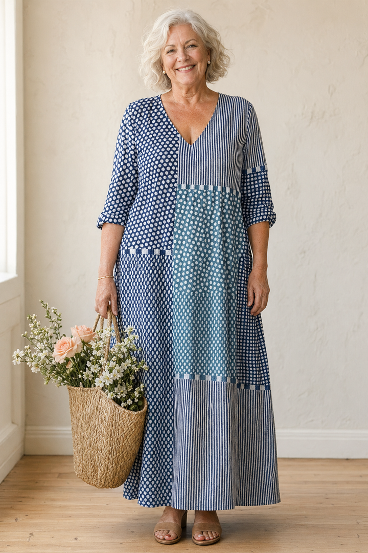 The Tuscany Breeze Midi Dress