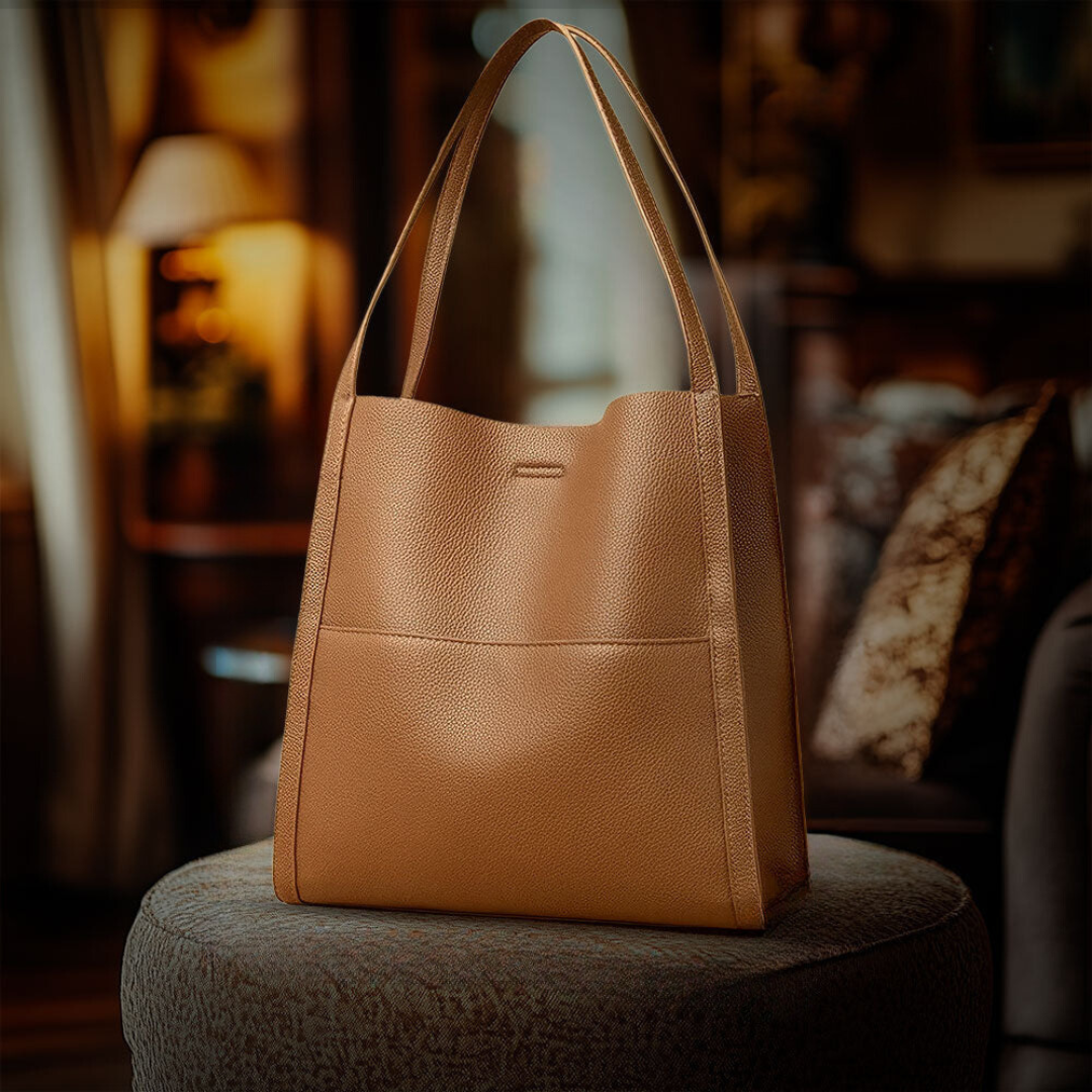 Talia | Sac à main de luxe en simili cuir souple