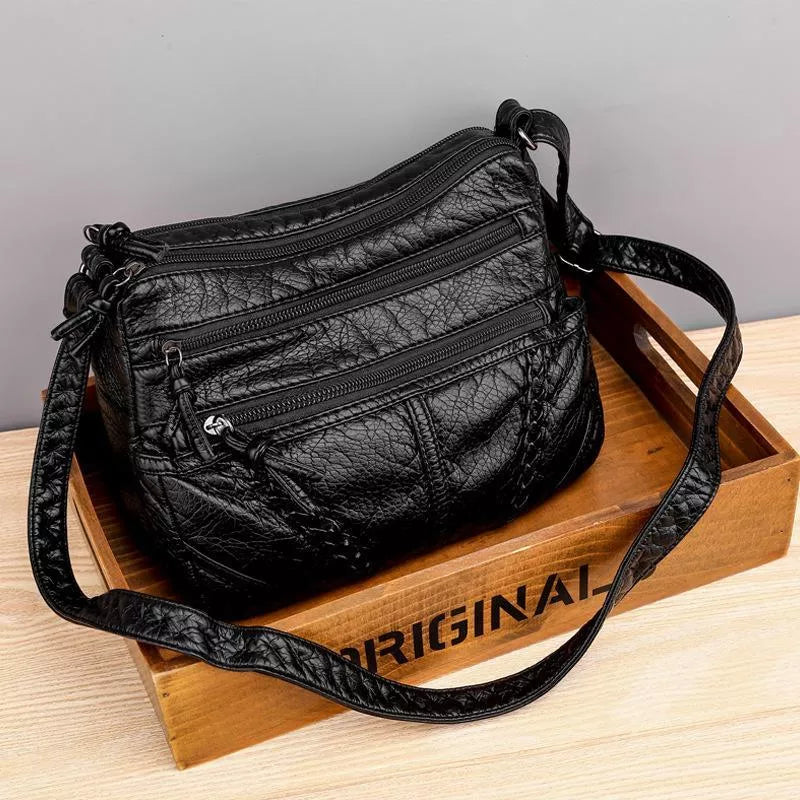 Ellen - Classic Harmony Vegan Leather Bag
