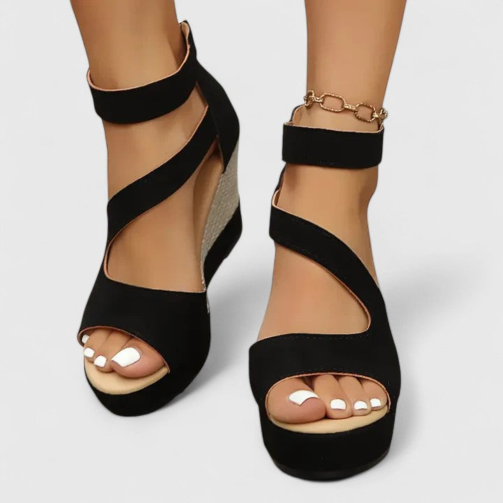 SELViana | COMFORT WEDGE SANDALS