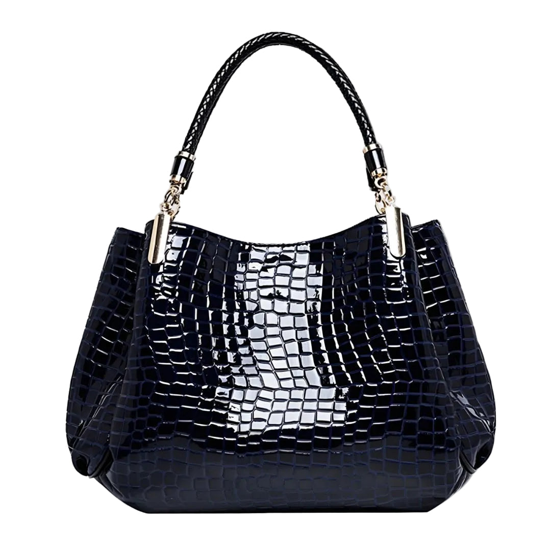 Besace - Elegant Croc Handbag