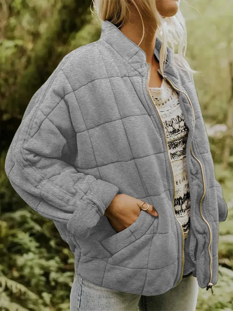 Josiane | Veste doublée au look oversized élégant