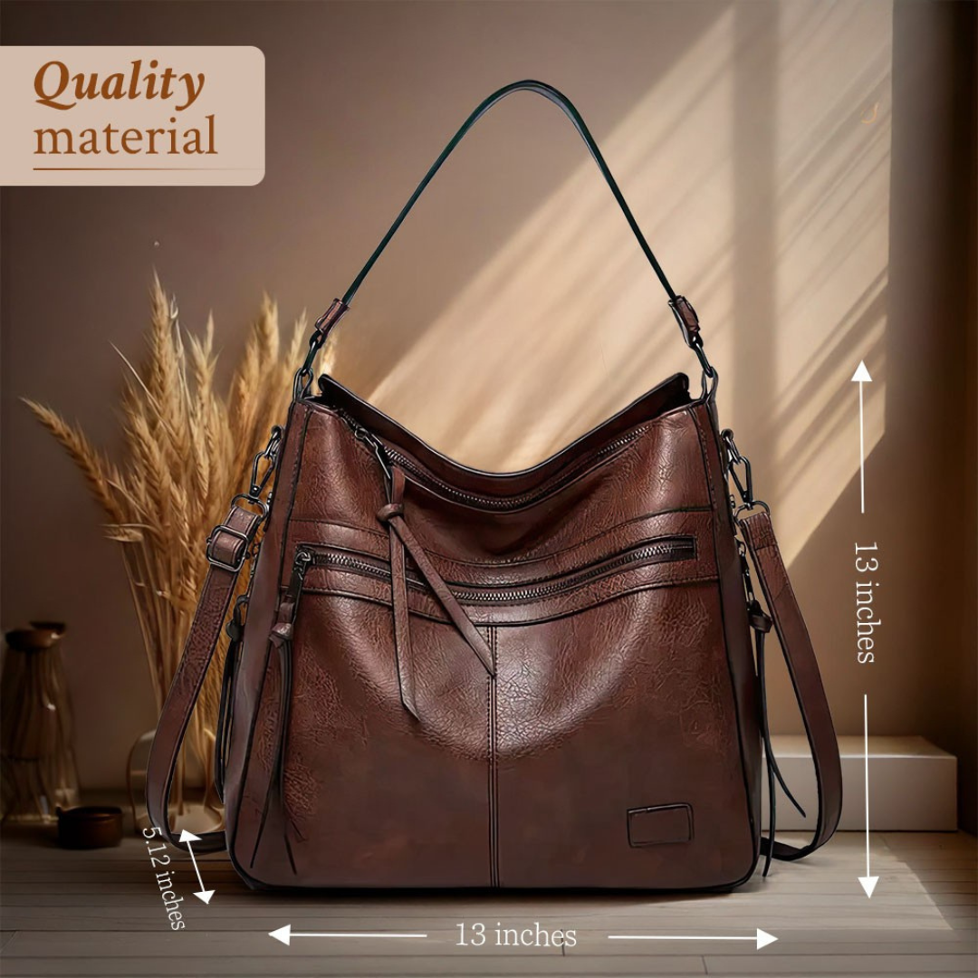 Frances - Exquisite Luxury Vegan Leather Handbag