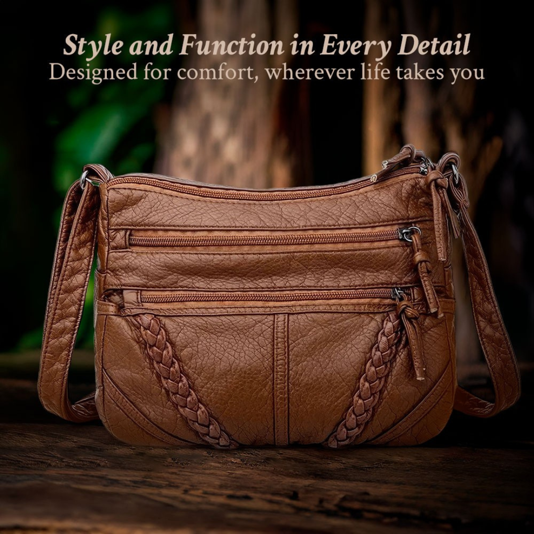 Ellen - Classic Harmony Vegan Leather Bag
