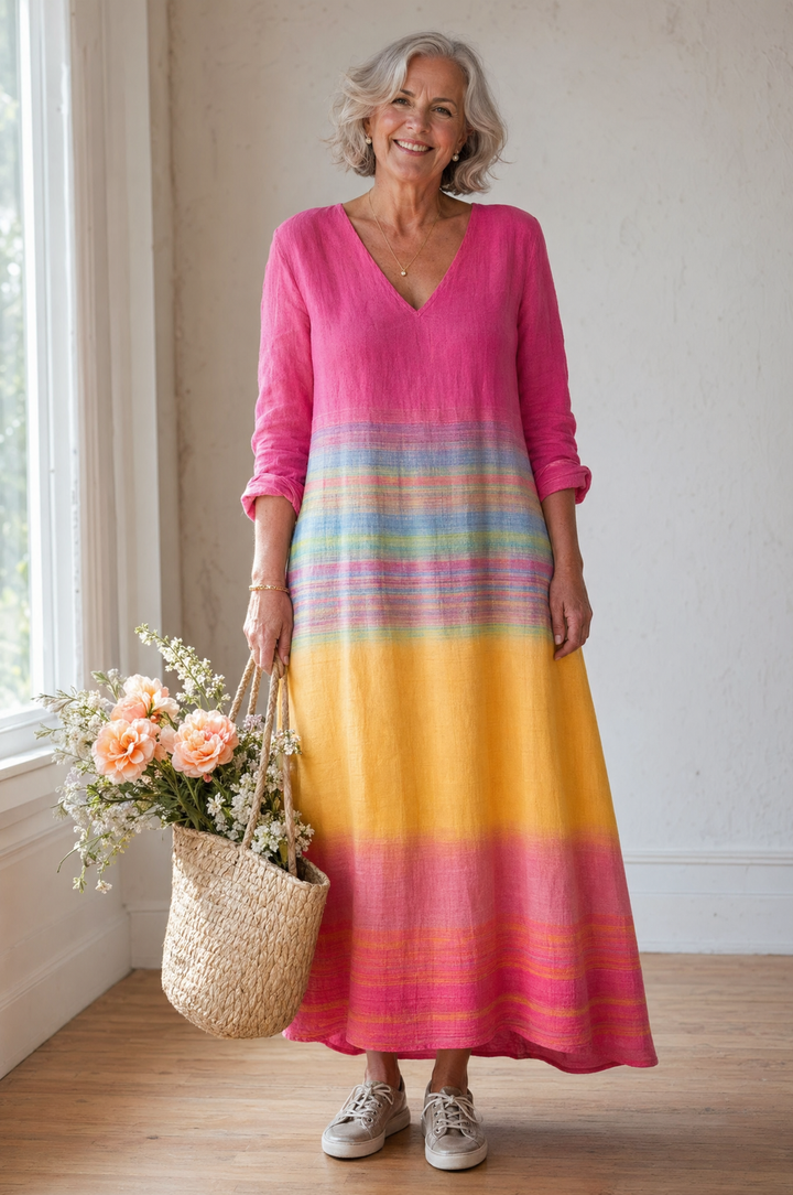 The Tuscany Breeze Midi Dress