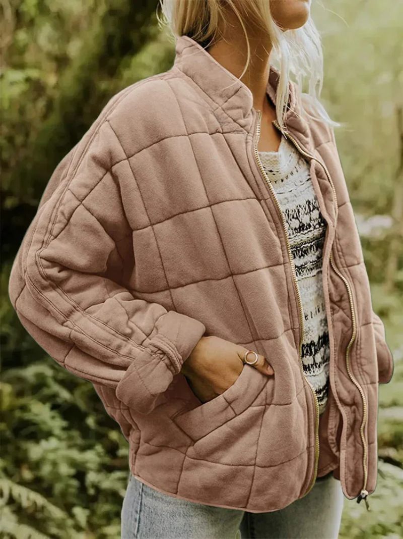 Josiane | Veste doublée au look oversized élégant