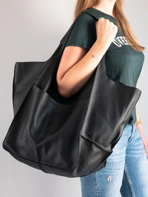 Ruth - Timeless Allure Vegan Leather Tote Bag