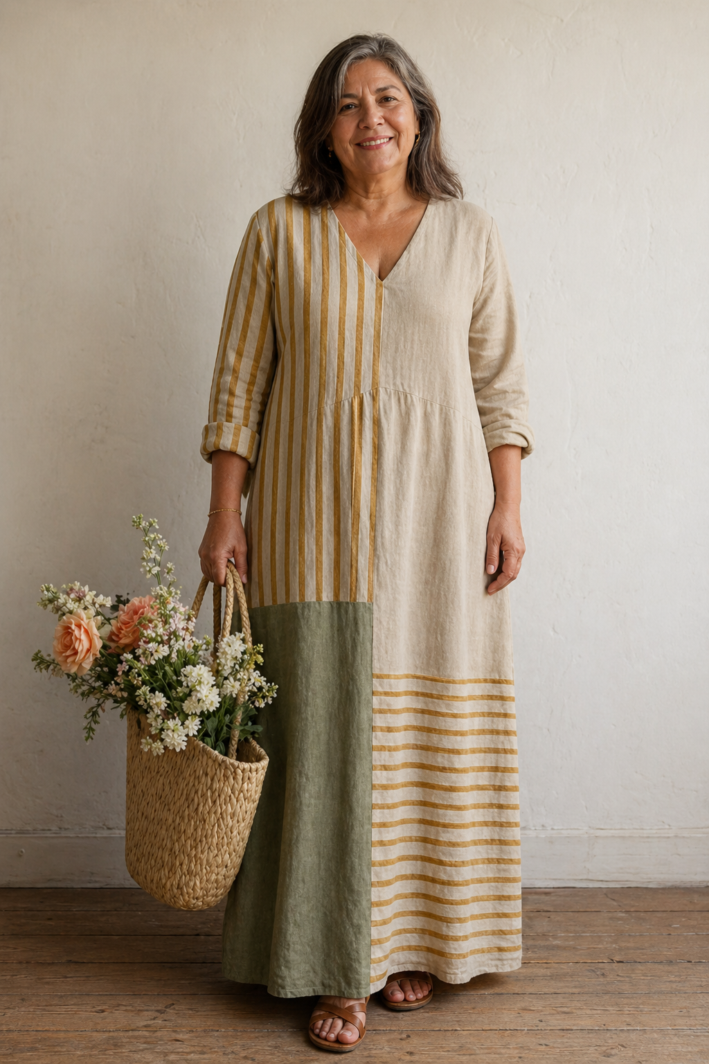 The Tuscany Breeze Midi Dress