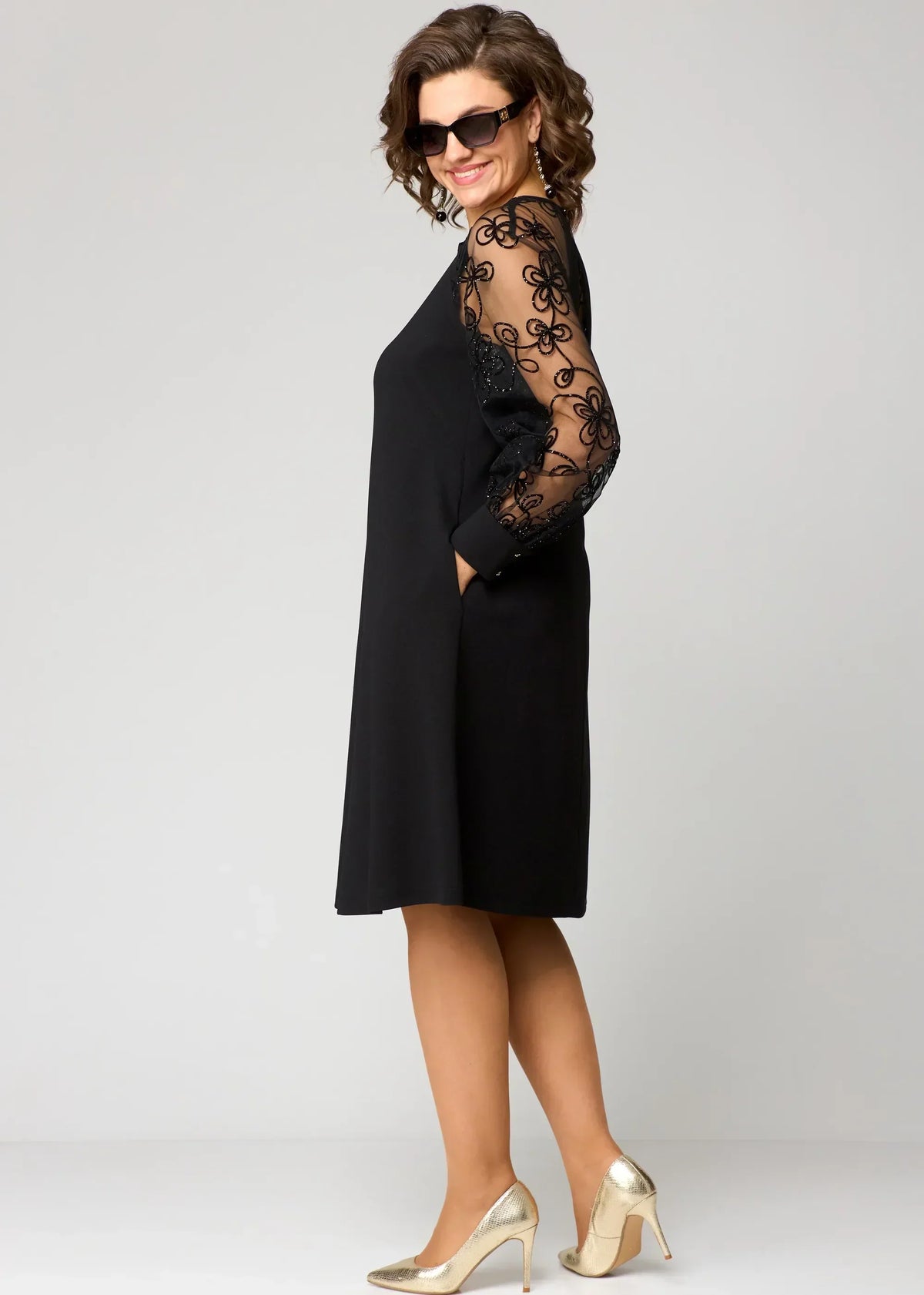 Edris - Elegant Lace Dress