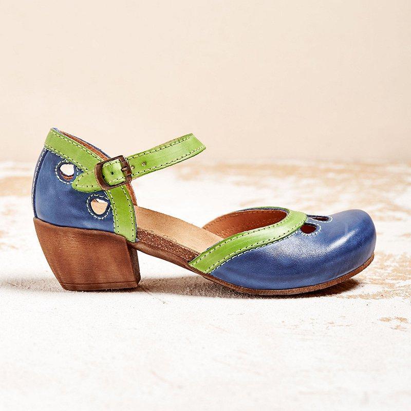 Laisy - Comfort sandals with a low heel