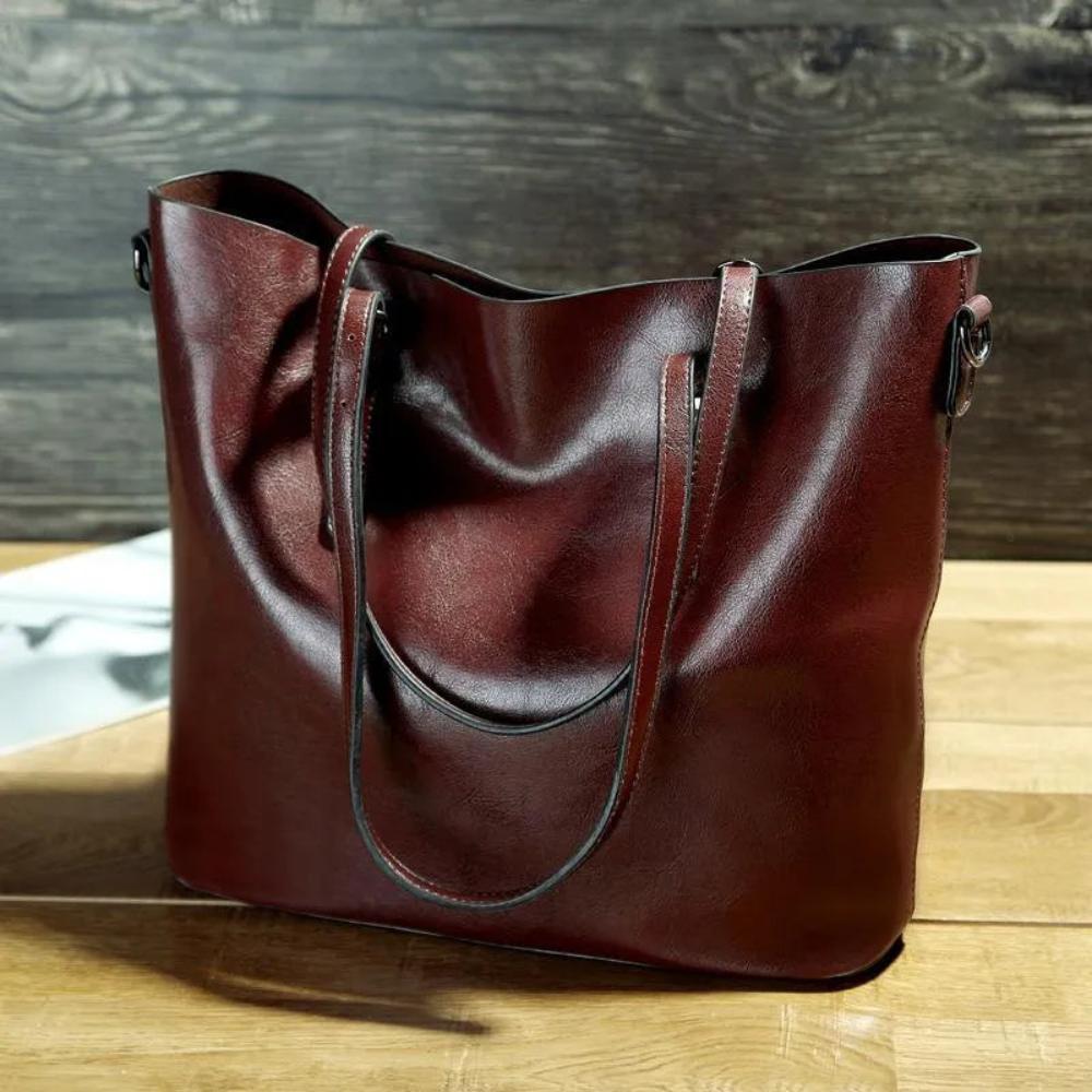 Jane - Timeless Vintage Vegan Leather Handbag
