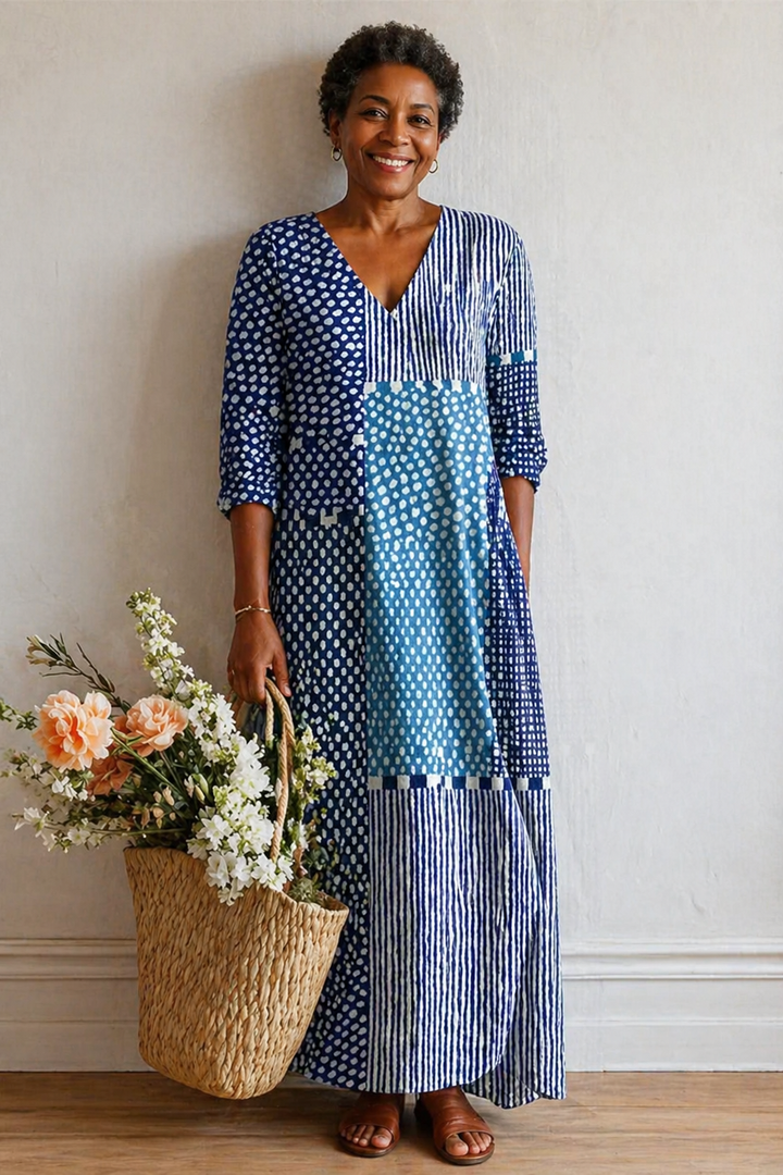 The Tuscany Breeze Midi Dress
