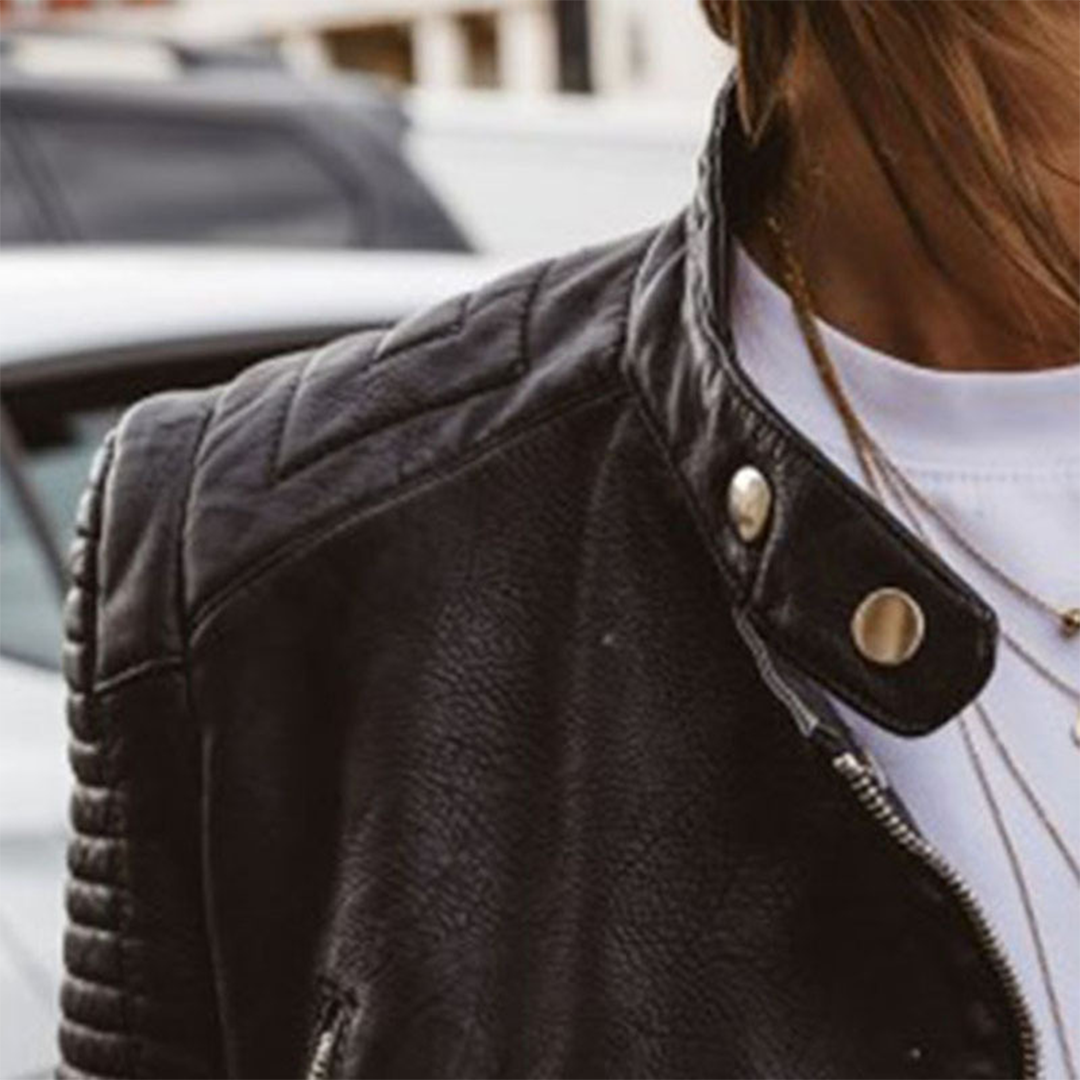 Janet - Vegan Leather Jacket