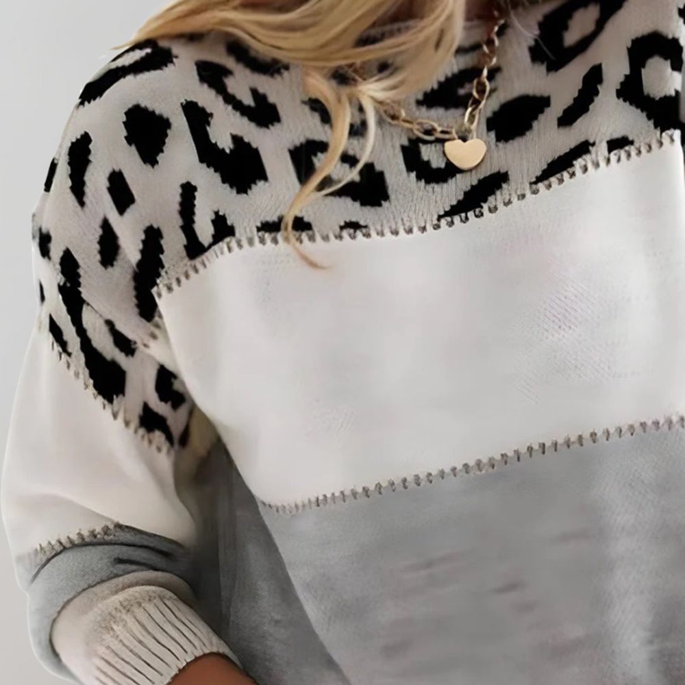 Pull Léopard Élégance