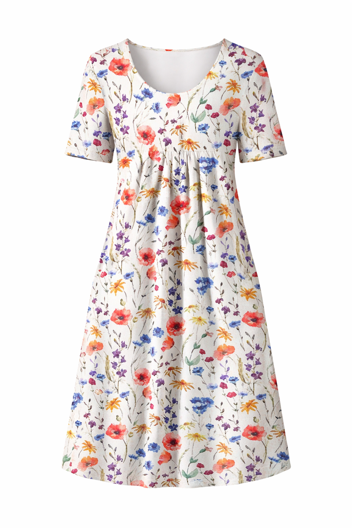 MARIANNE | ELEGANT DRESS WITH TUMMY COVERAGE