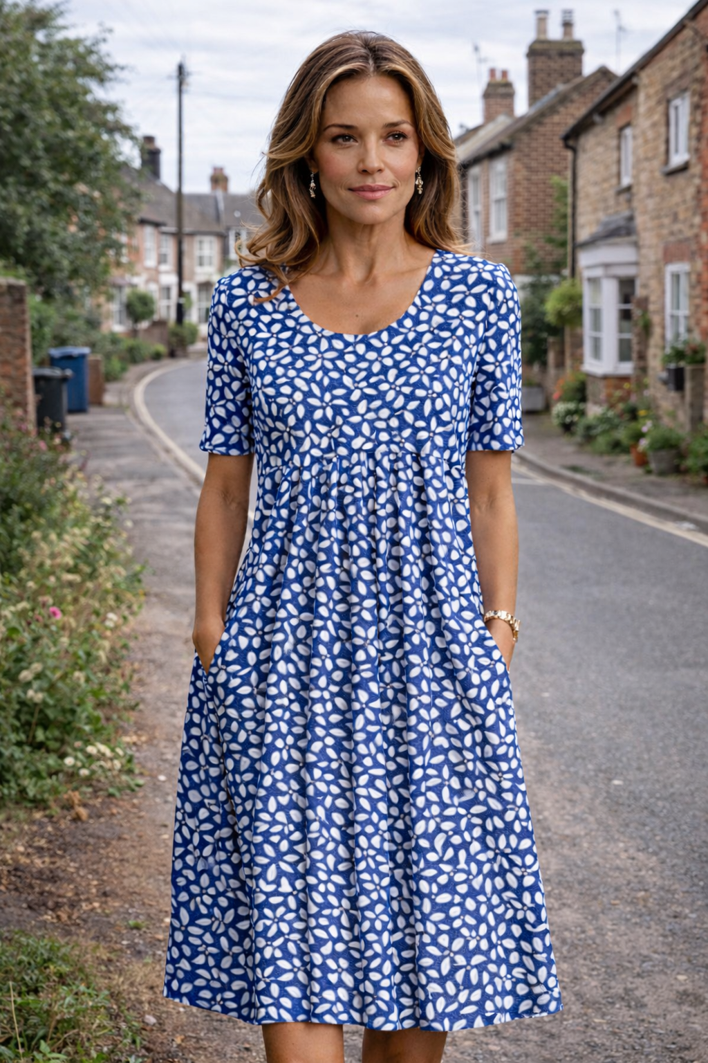 MARIANNE | ELEGANT DRESS WITH TUMMY COVERAGE