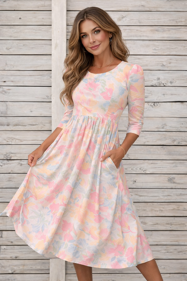Casual Vintage Dress