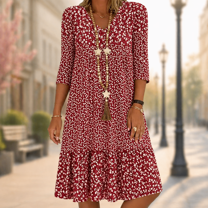 JUNE | ELEGANT PRINTED DRESS