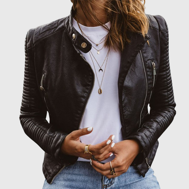 Janet - Vegan Leather Jacket