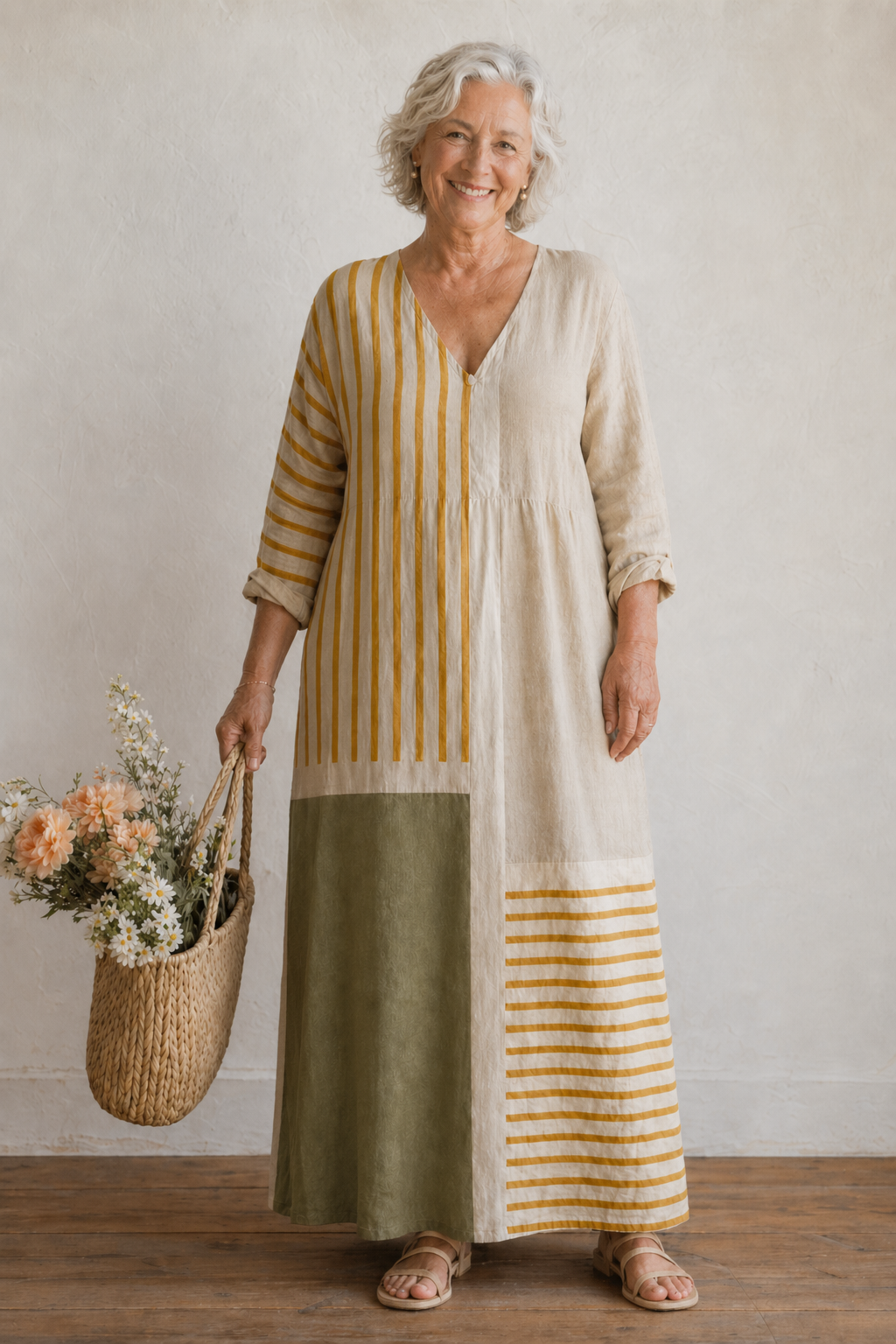 The Tuscany Breeze Midi Dress