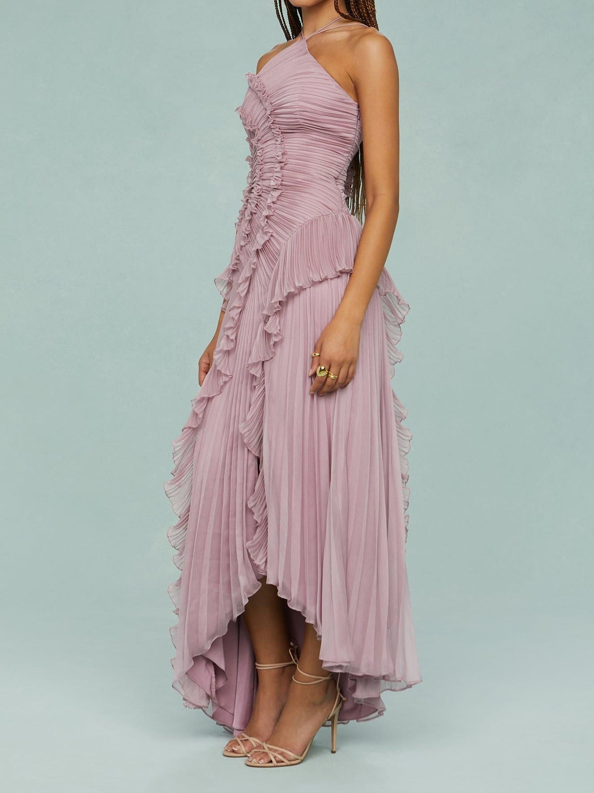 Maréa – Ocean Whirlpool Maxi Dress
