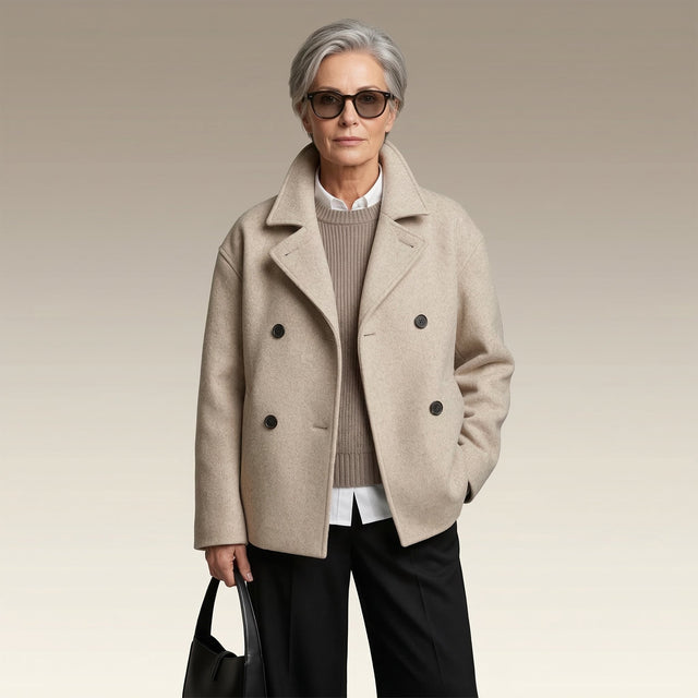 Rose - Chic Long Sleeve Coat