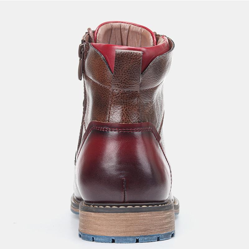 Ethan | Bottes Oxford Artisanales en Simili Cuir