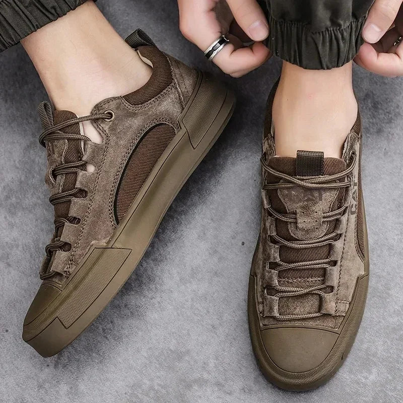 UrbanEdge - Baskets en simili cuir